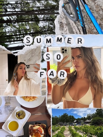 Las imágenes compartidas por Rocío