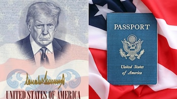 Trump estampa su imagen en pasaportes, billetes y edificios federales de Estados Unidos