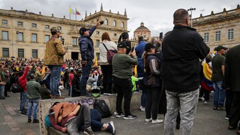 Marcha de militares retirados llenó