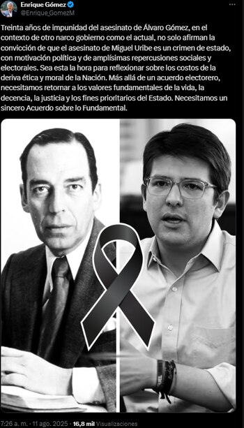 Fuertes señalamientos en Enrique Gómez