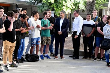 Jorge Macri asistió al acto