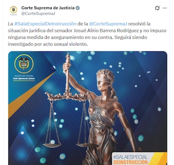 - crédito @CorteSupremaJ/X