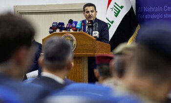 El consejero de Seguridad Nacional de Irak, Qasim al Araji (REUTERS/Thaier Al-Sudani)
