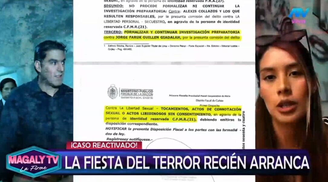 Claudia Meza reaparece por la Fiesta del Terror y revela que la Fiscalía la citó siete años después: “Nunca voy a olvidar lo que pasó”