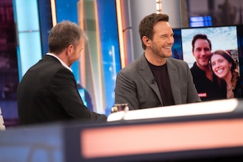 El actor Chris Pratt habla