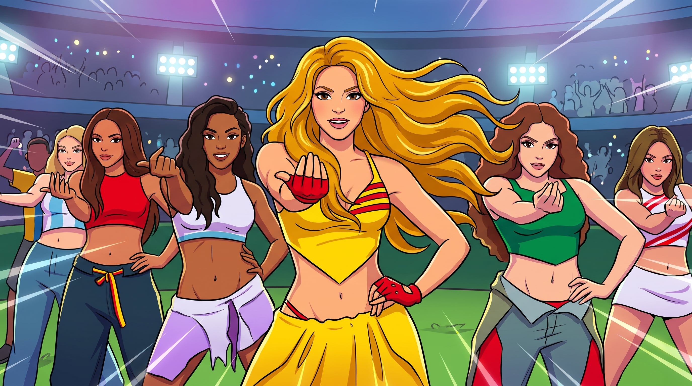 Shakira compartió un fragmento de la versión en español de “Dai Dai”, canción oficial del Mundial 2026
