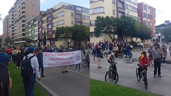 Simpatizantes del régimen de Nicolás