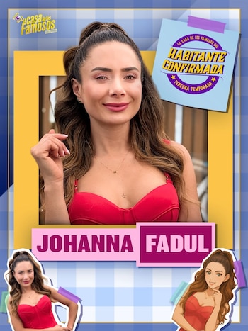 Johanna Fadul confirma su participación