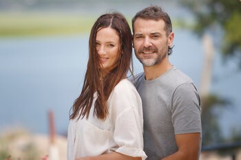 Paula Chaves y Pedro Alfonso