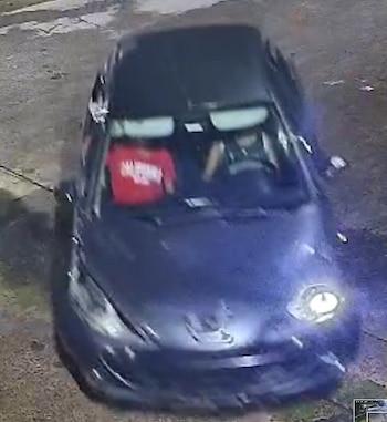 El coche que atropelló y