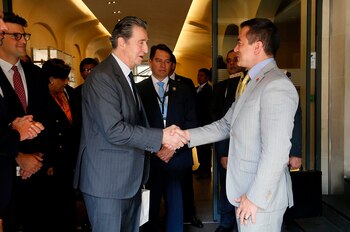 El presiente Daniel Noboa mantuvo