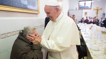 El Papa Francisco durante