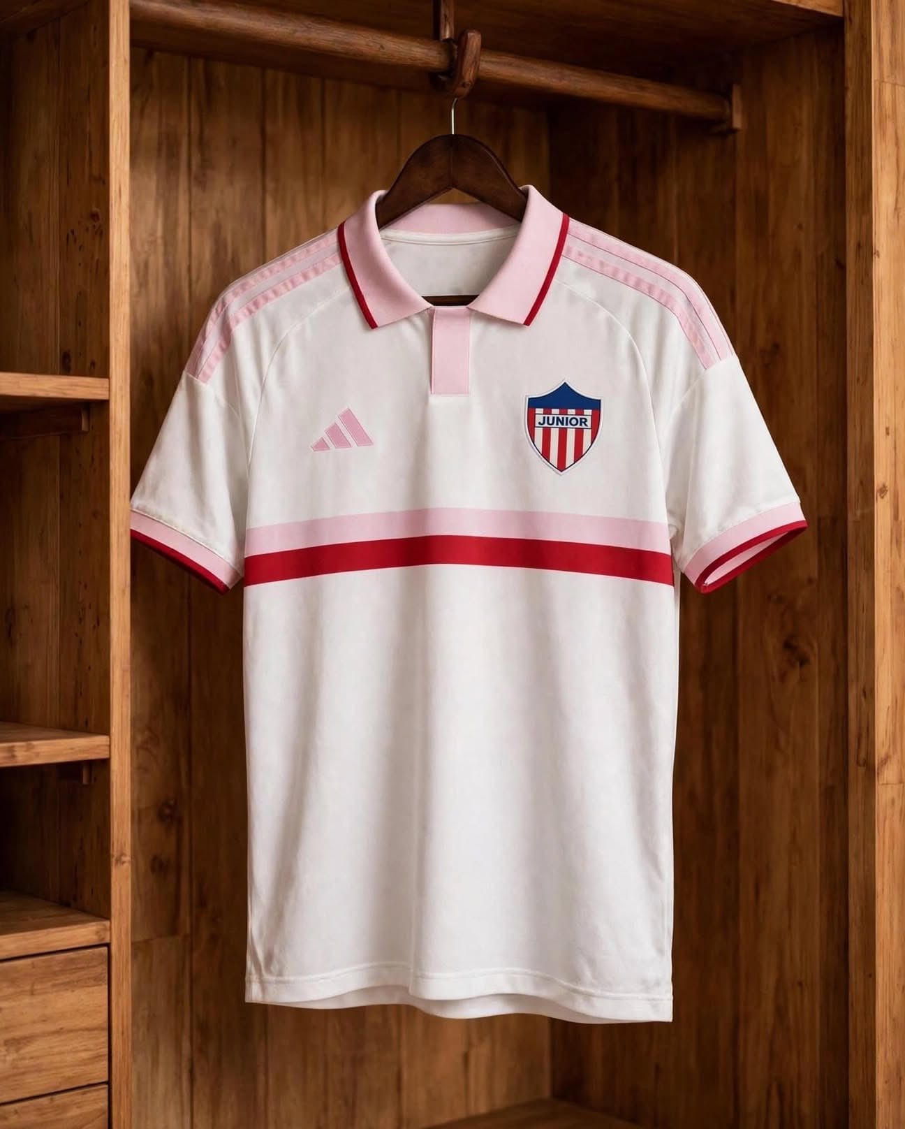 Junior de Barranquilla tiene nueva camiseta alterna para la temporada 2026/2027 - crédito @cdfactoryco/X