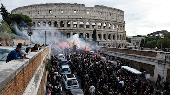 Nuevas protestas en Italia: manifestantes se enfrentaron con la policía en Roma y Turín