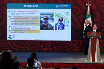 En su conferencia de esta