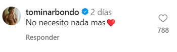 Tomi Narbondo responde a post
