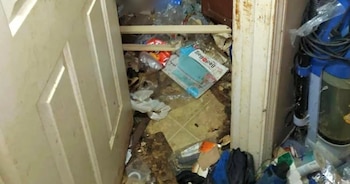 Autoridades hallaron la vivienda con