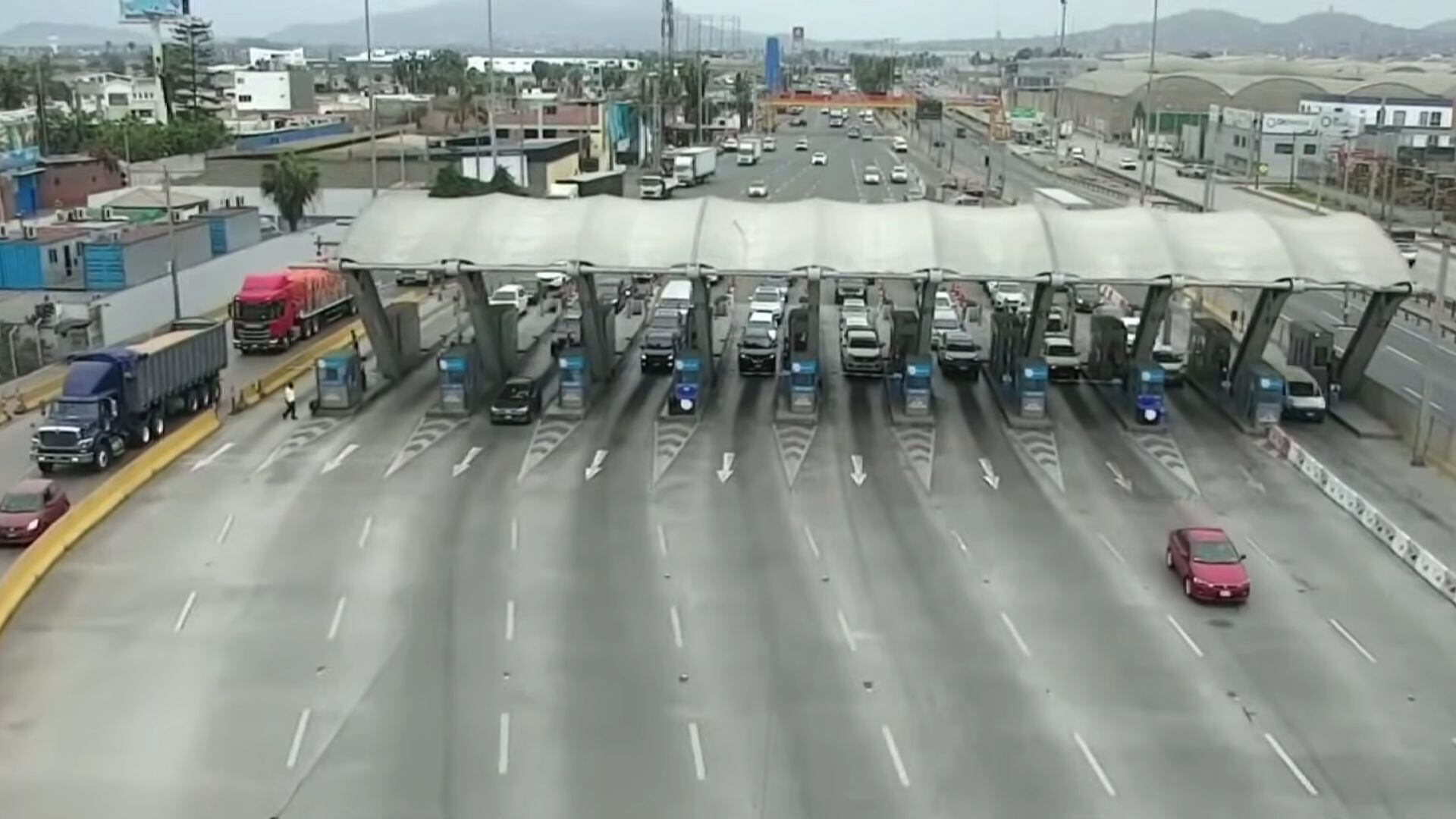La última hora de Rutas de Lima: Casetas vacías y equipos retirados en peajes de la Panamericana Sur
