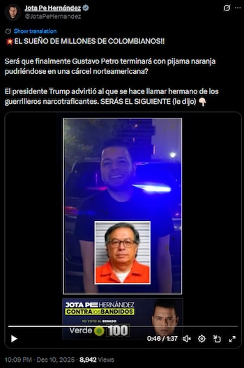 Las declaraciones del senador Jota