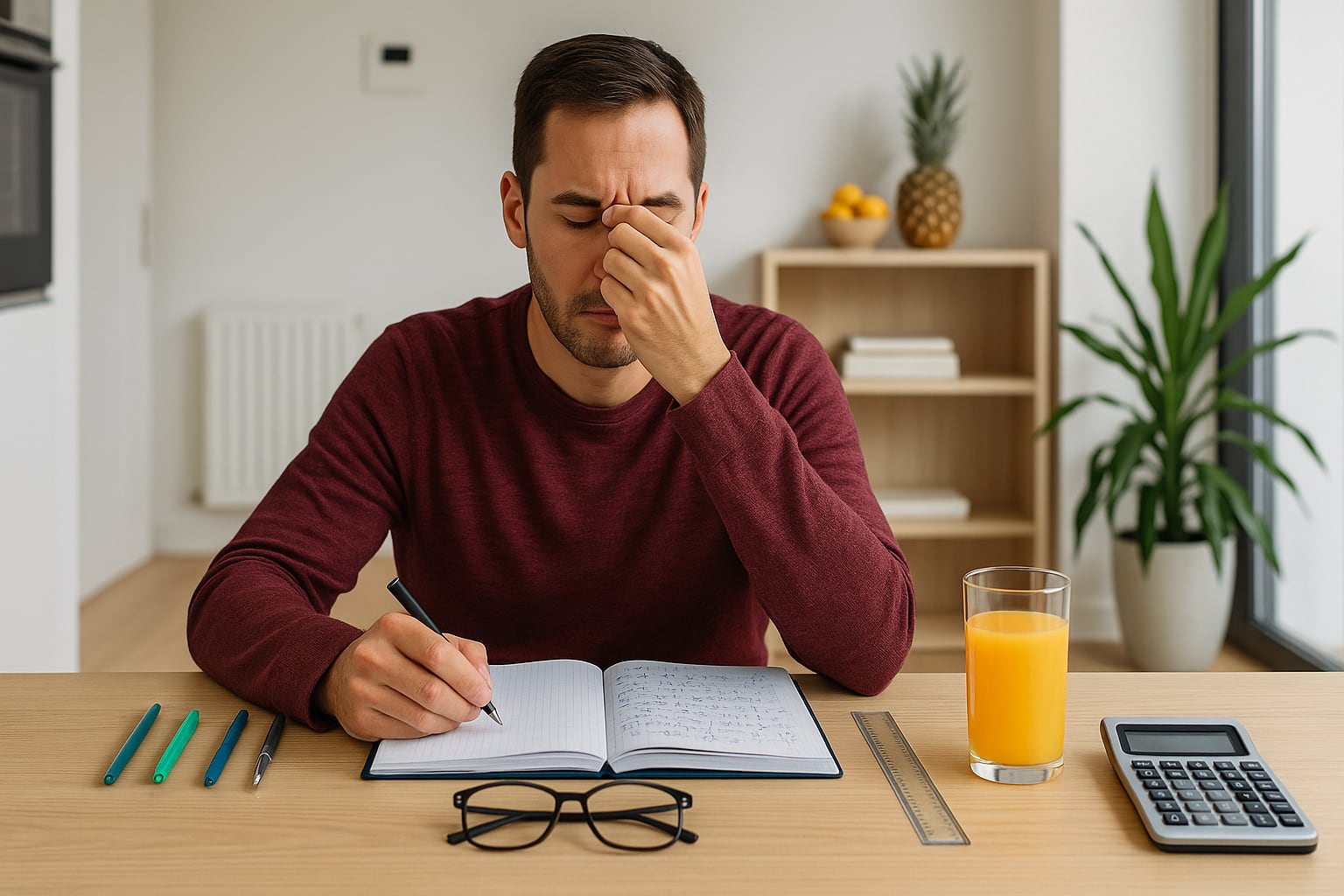 Muchas veces la depresión sonriente se esconde detrás de síntomas físicos como insomnio, dolores persistentes y fatiga crónica (Imagen Ilustrativa Infobae)