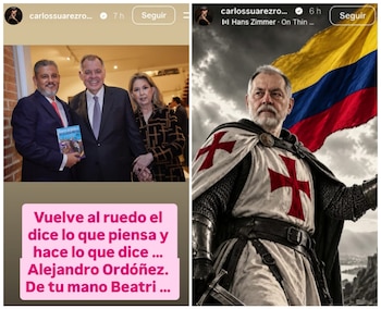 Carlos Suárez elogió a Alejandro Ordóñez y celebró su llegada al Ministerio del Interior