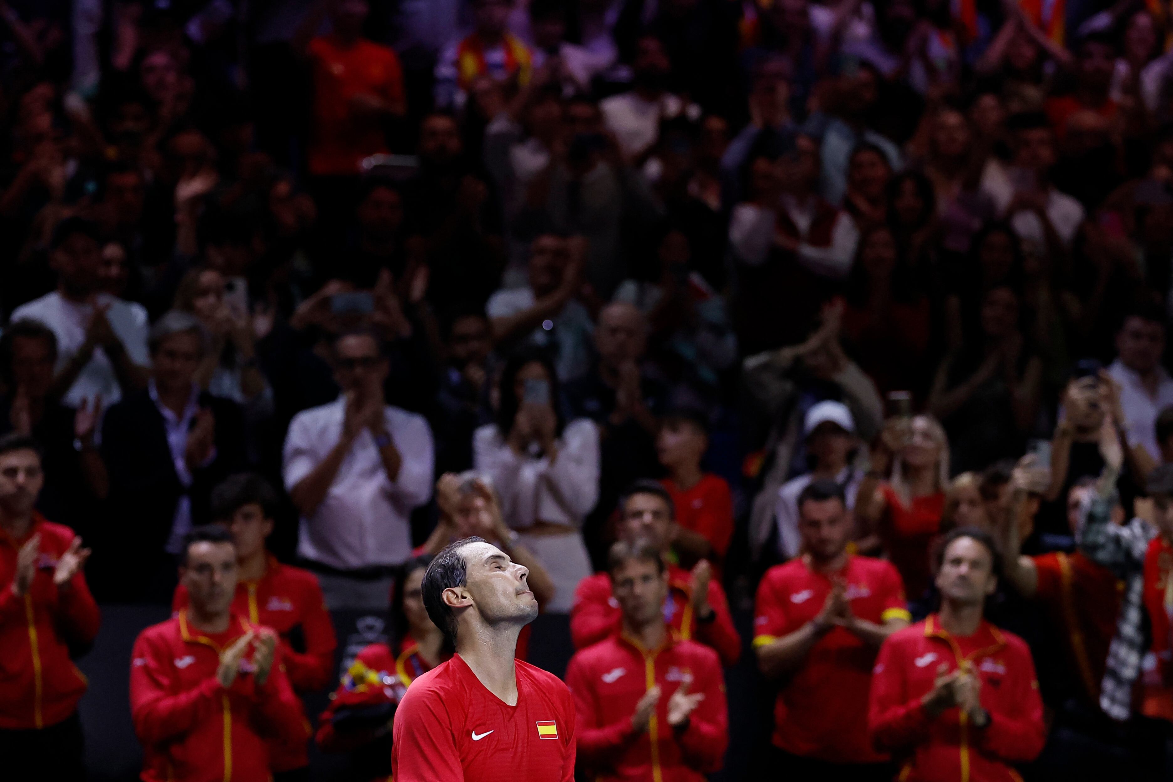 En 2024, Rafael Nadal eligió la Copa Davis para poner fin a su recorrido profesional con la camiseta de España (Reuters)