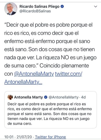 Ricardo Salinas, presidente de Grupo