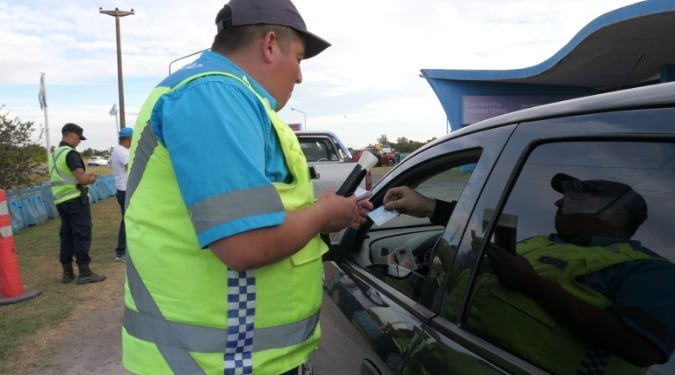 Control de alcoholemia de la Agencia Nacional de Seguridad Vial