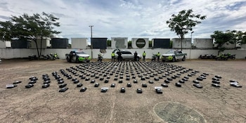 En lo corrido de 2026, la Policía de Cundinamarca ha incautado alrededor de 2,5 toneladas de estupefacientes en los ejes viales principales - crédito Gobernación de Cundinamarca