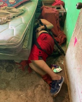 Al interior de una casa en Nuevo Laredo, Tamaulipas, fueron abatidos cinco hombres y tres mujeres (Foto: Especial)