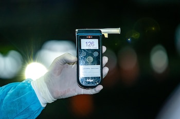 Las detenciones por conducción peligrosa en vacaciones aumentaron 17.1 % frente a los 41 arrestos registrados en el mismo periodo del año anterior. (Foto: VMT)