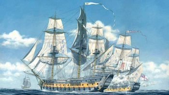 Navío San Juan Nepomuceno apresando