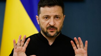 Volodimir Zelensky acusó a Putin