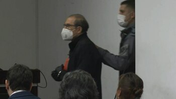 "Churrasco" Sandoval durante el juicio