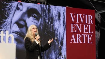 Las enseñanzas de Patti Smith en Asturias: "Dejen los teléfonos y las redes sociales, amen la naturaleza y escuchen a Jimi Hendrix"
