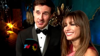 Pampita y Roberto García Moritán
