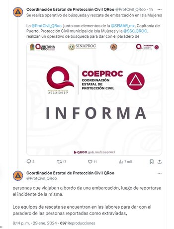 Elementos de Protección Civil y