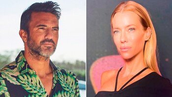 Fabián Cubero y Nicole Neumann