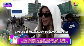 Xiomy Kanashiro desmiente reconciliación con