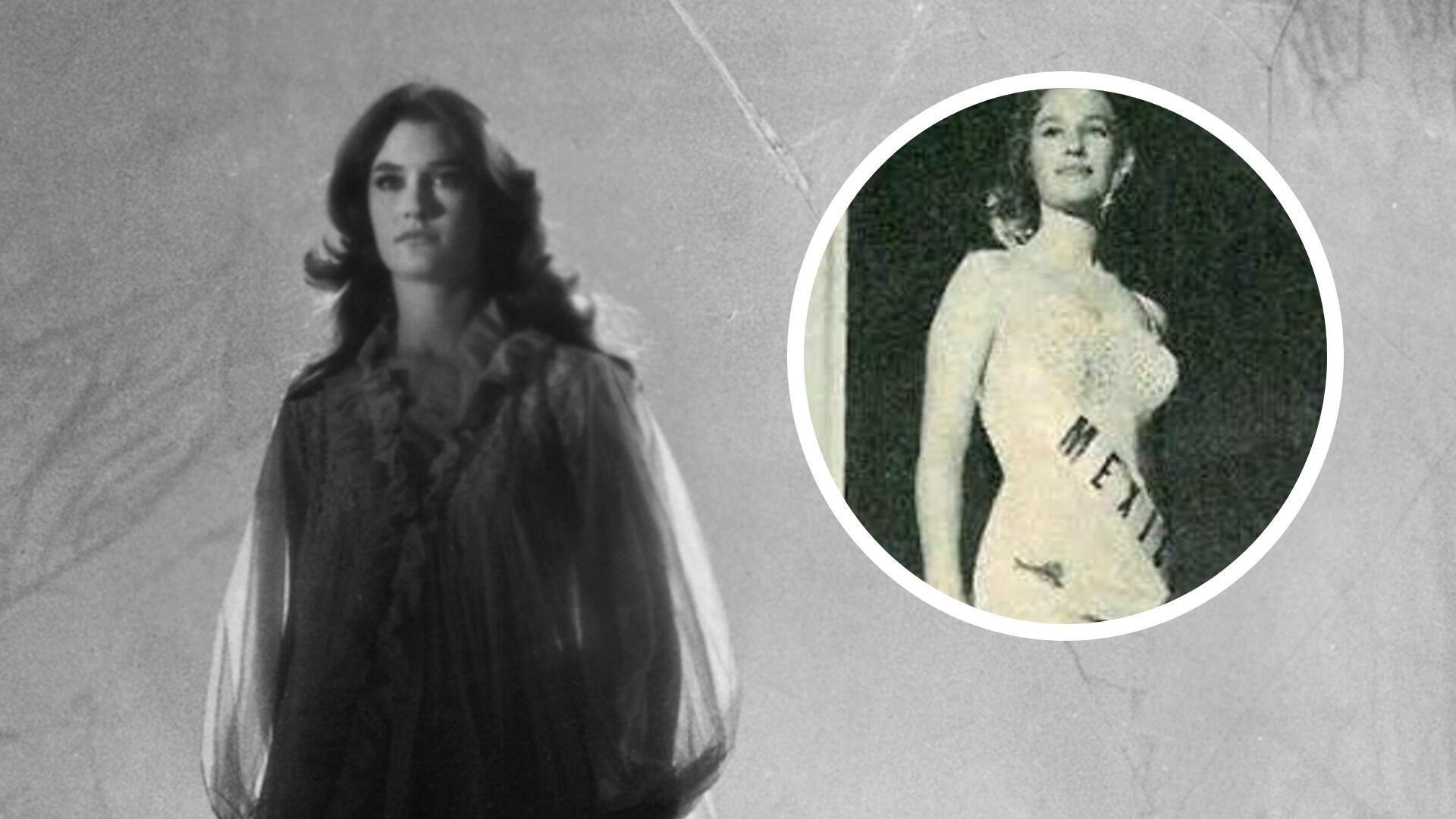 Erna Martha Bauman, leyenda vampiro del cine nacional y Miss Universo 1956. (Infobae México)