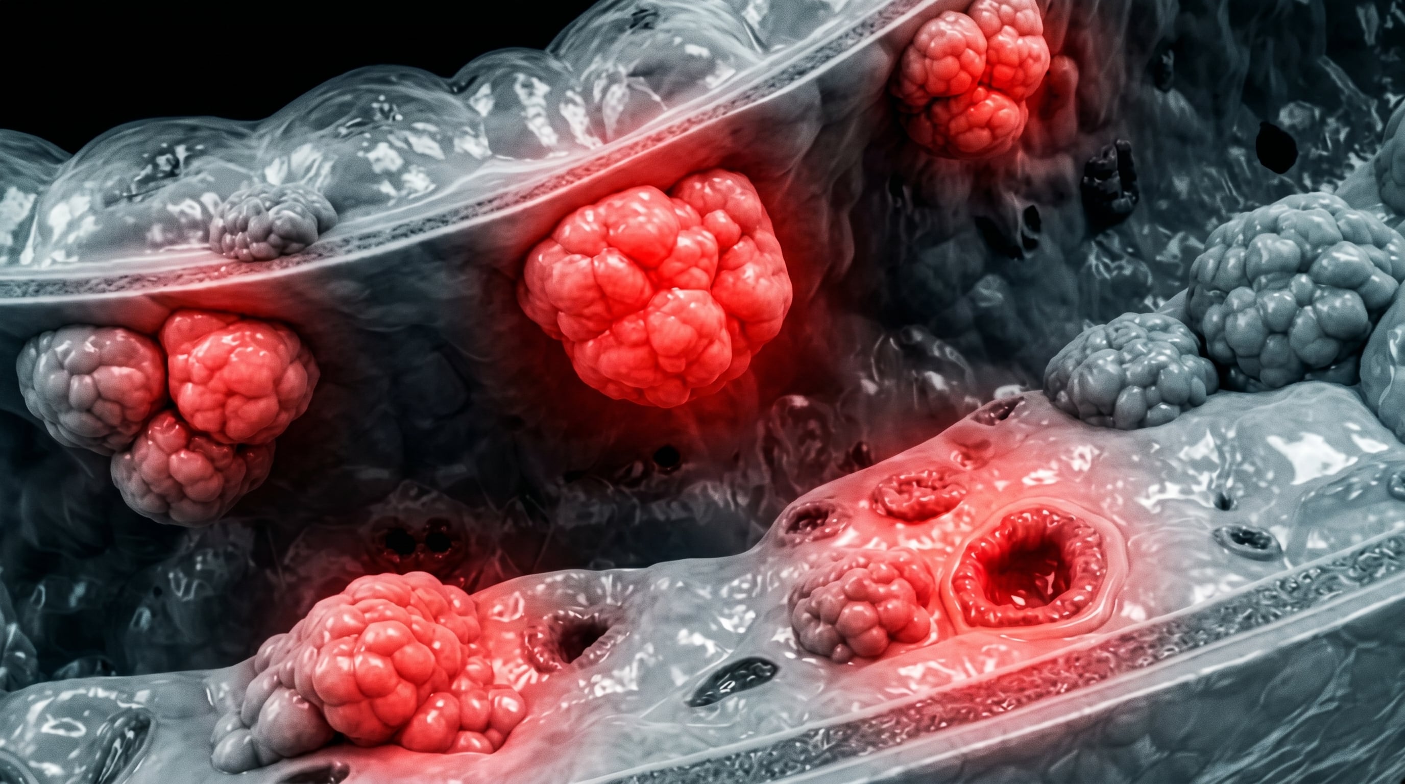 Una dieta rica en grasas estimula la producción de ceramidas y activa el programa YAP1 que facilita la metástasis del cáncer colorrectal. (Imagen Ilustrativa Infobae)