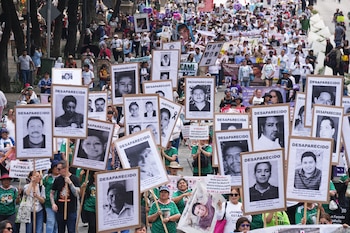 CIDH alerta crisis de desaparecidos. (Foto AP/Fernando Llano)