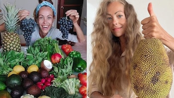 Una influencer vegana murió por