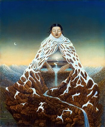 La Pachamama, cuadro de Jose García Chibbaro