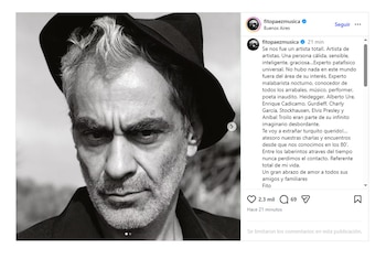Retrato en blanco y negro de un hombre con canas, barba incipiente y sombrero oscuro, mirando con el ceño fruncido