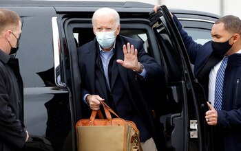 El candidato demócrata Joe Biden