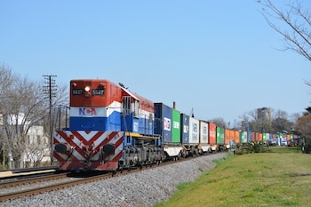 Tren de carga Argentina