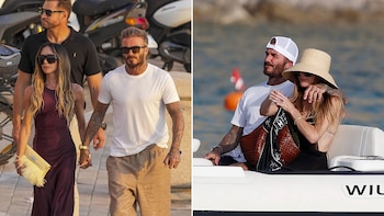 El manual de moda de los Beckham: así eligen sus looks de verano en el Mediterráneo