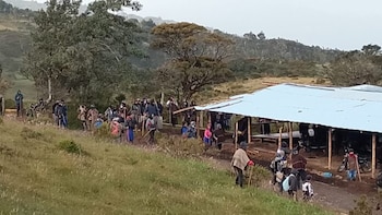 Enfrentamientos entre comunidades Misak y Nasa en La Ensillada, Cauca, por disputa de tierras ancestrales dejan varios heridos y un fallecido - crédito Cric Colombia