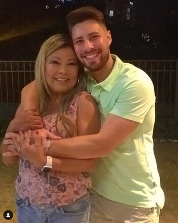 La mamá del cantante panameño